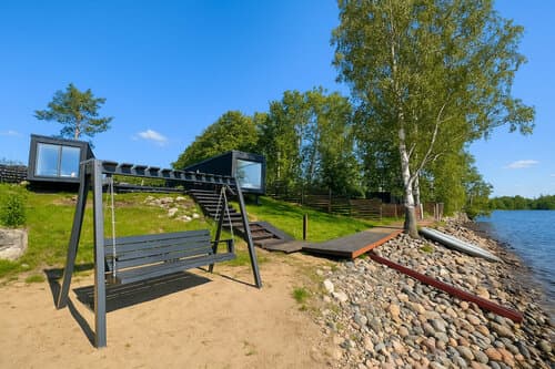 Домик у реки 4Стихии Карелия
