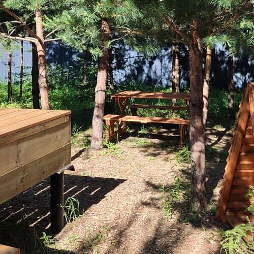 Кусочек рая в соснах
