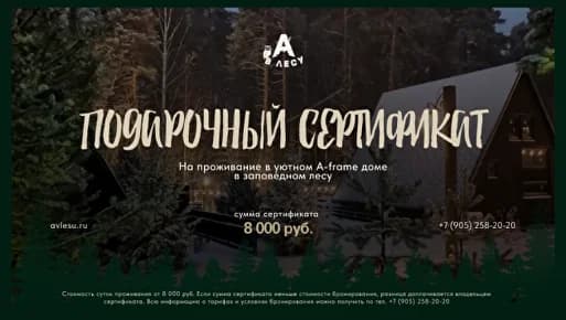 Глэмпинг А в лесу