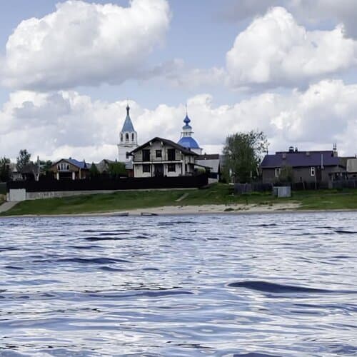 Лес Река