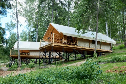 Глэмпинг Лес рядом