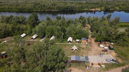 База отдыха ЗЕЛЕНЬ — глэмпинг в Саратовской области