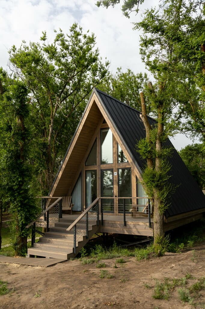Аршан-глэмпинг — a-frame в Калмыкии