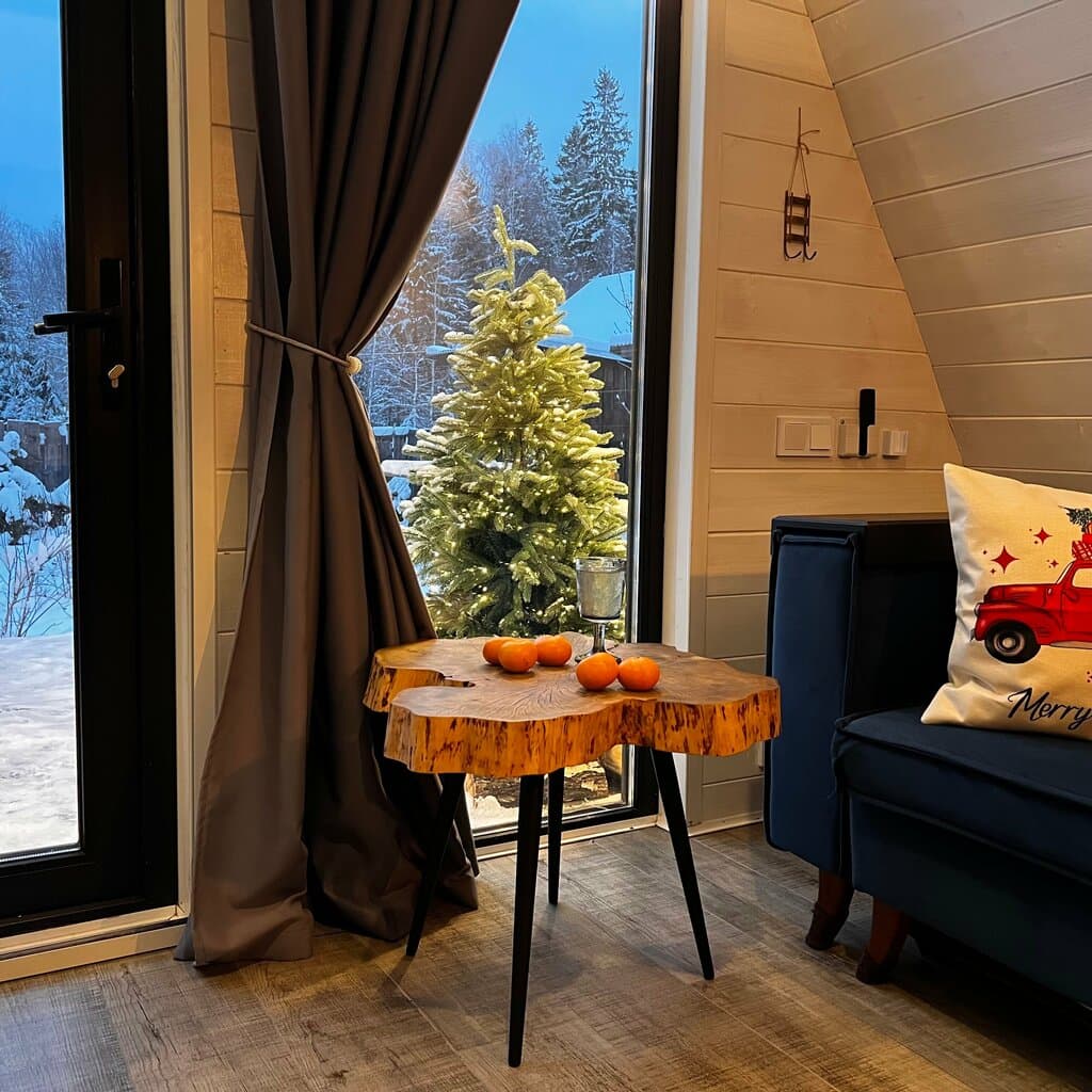 Глэмпинг Балдейкино — a-frame в Московской области