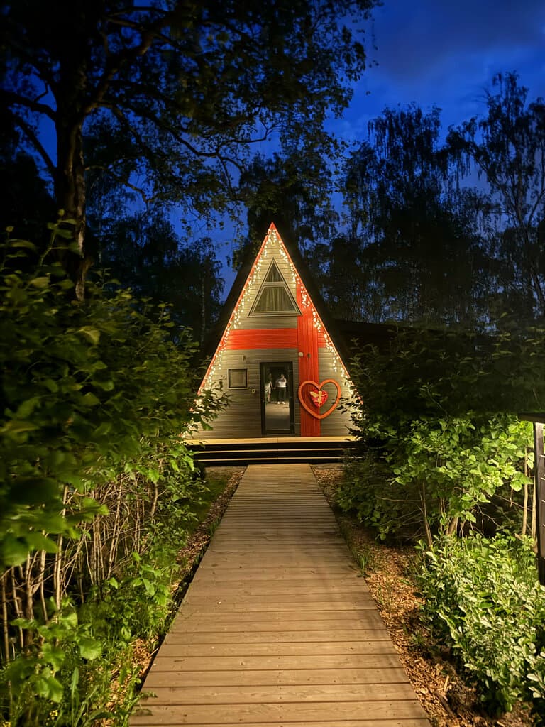 Берег — a-frame в Московской области