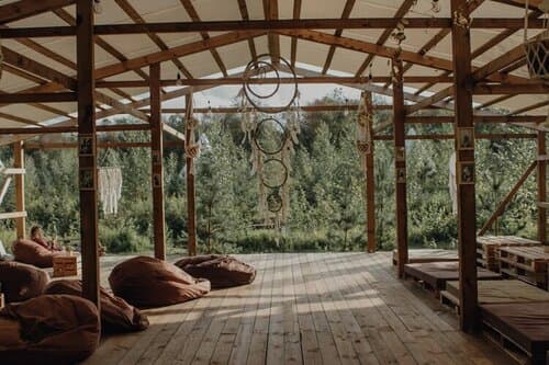 BOHO CAMP — шатёр в Ленинградской области