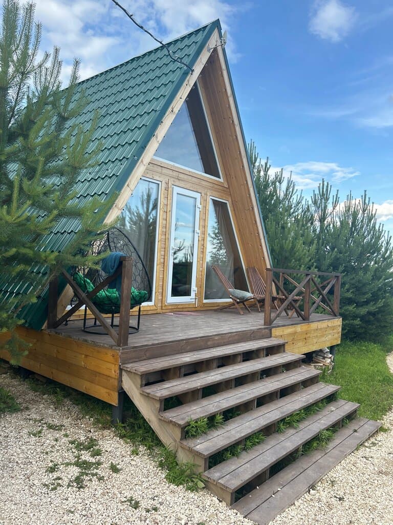 Чан и Лес — a-frame в Нижегородской области