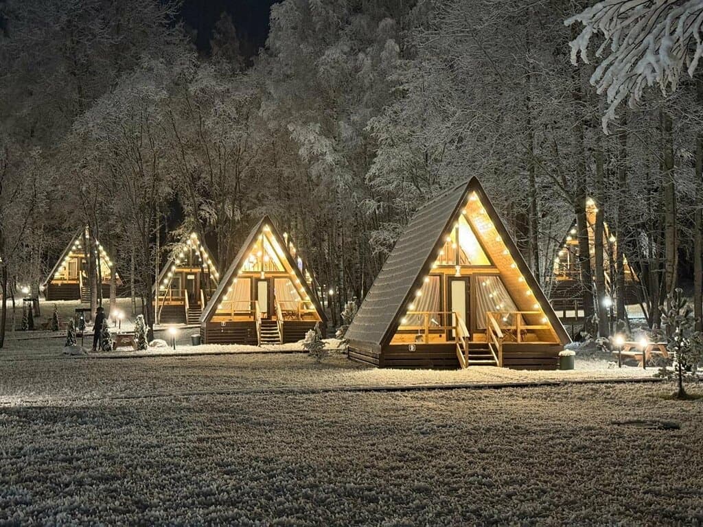 Эко-парк РивеРест — a-frame в Ленинградской области