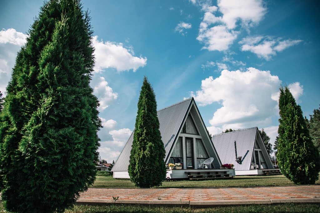 Глэмпинг Дубровский — a-frame в Кировской области