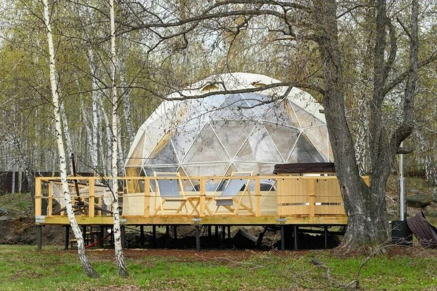 База отдыха Holidays Forest — купол в Челябинской области