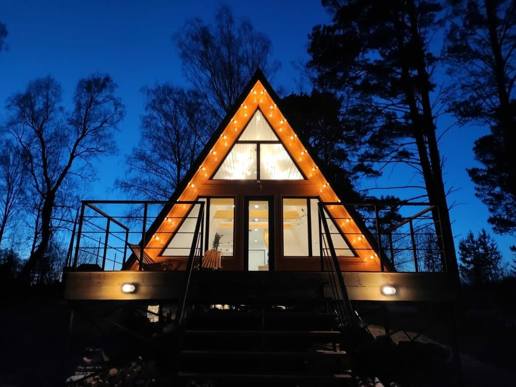 Лисий нос — a-frame в Томской области