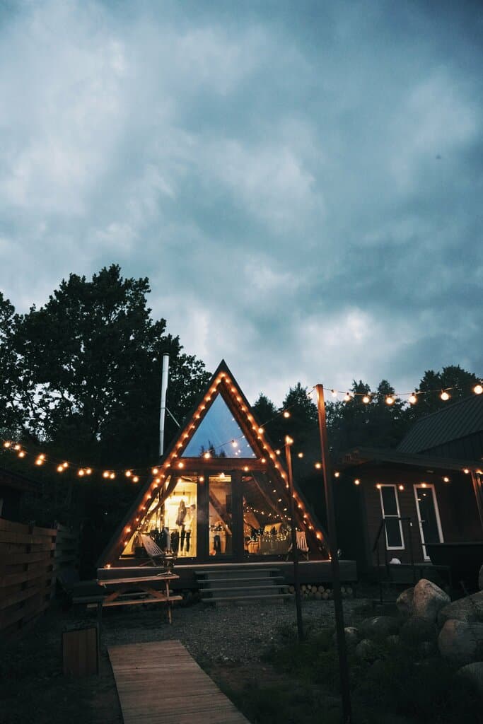 Остров Ладоги — a-frame в Ленинградской области