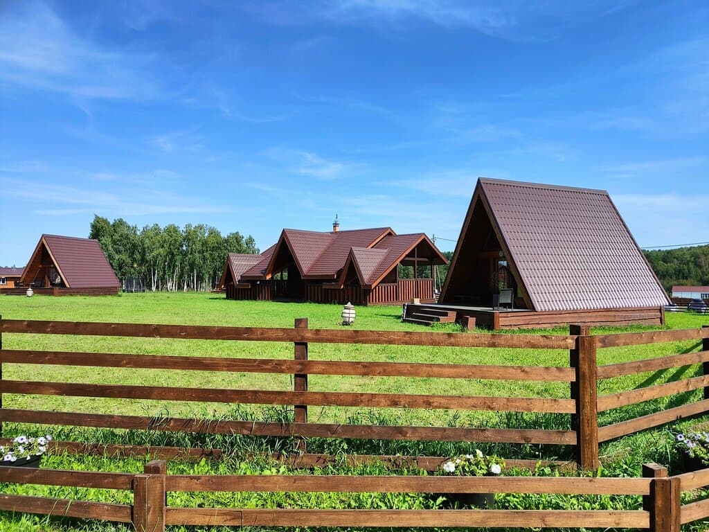 Ранчо Шарье — a-frame в Красноярском крае