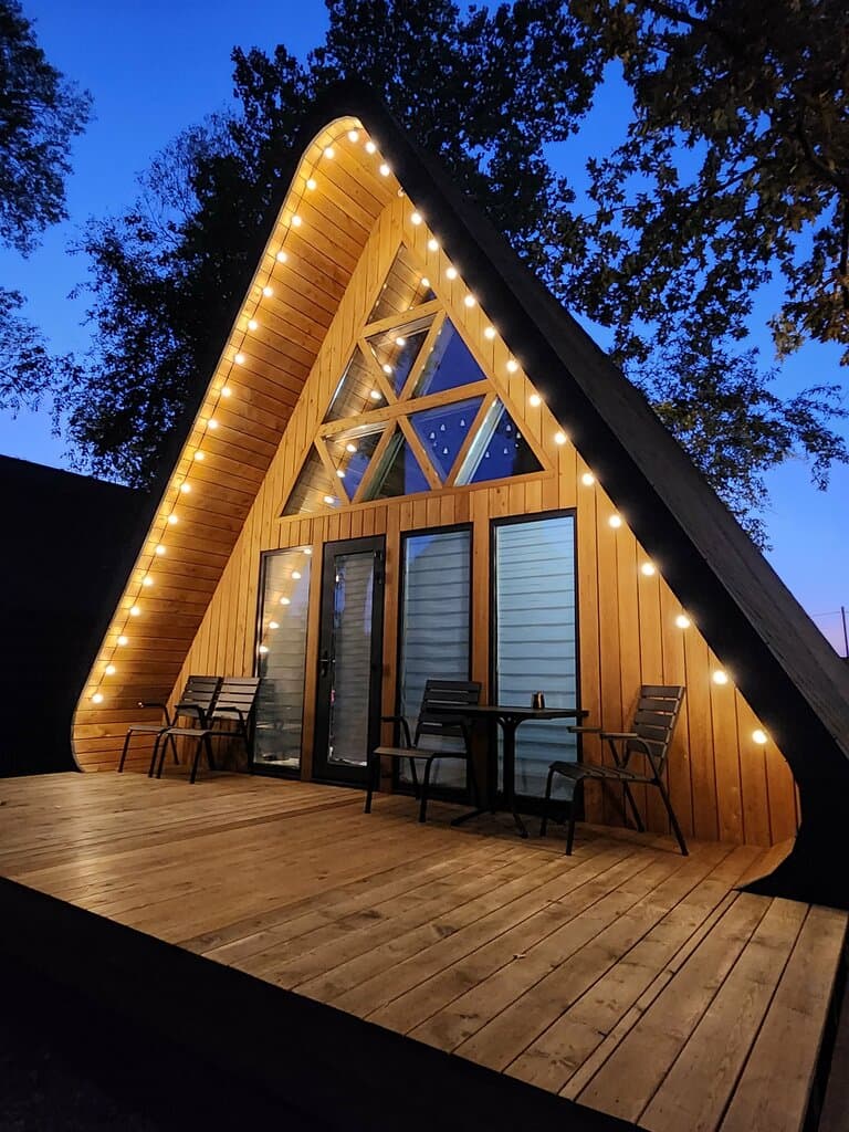 База отдыха Солнечный склон — a-frame в Краснодарском крае