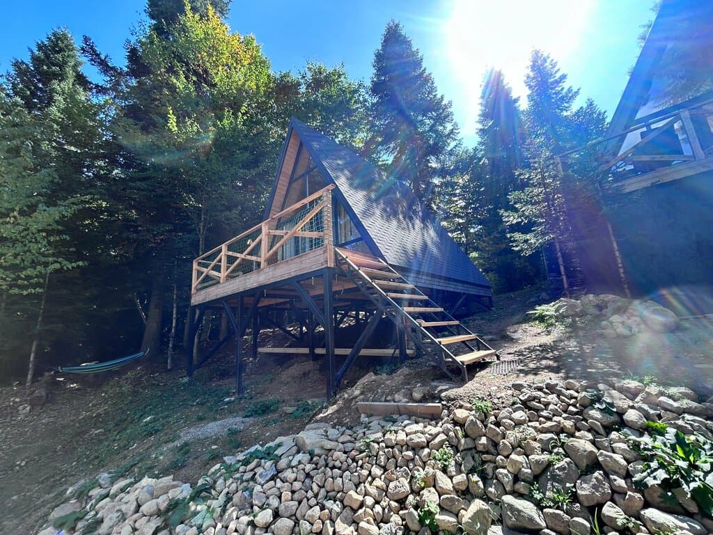 Счастливый лось — a-frame в Карачаево-Черкесии