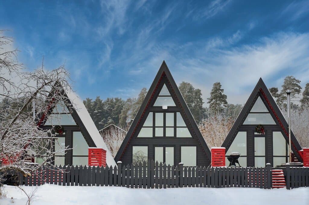 Глэмпинг Тарловка — a-frame в Татарстане