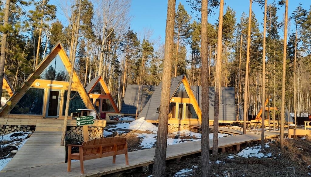 Тайга — a-frame в Бурятии