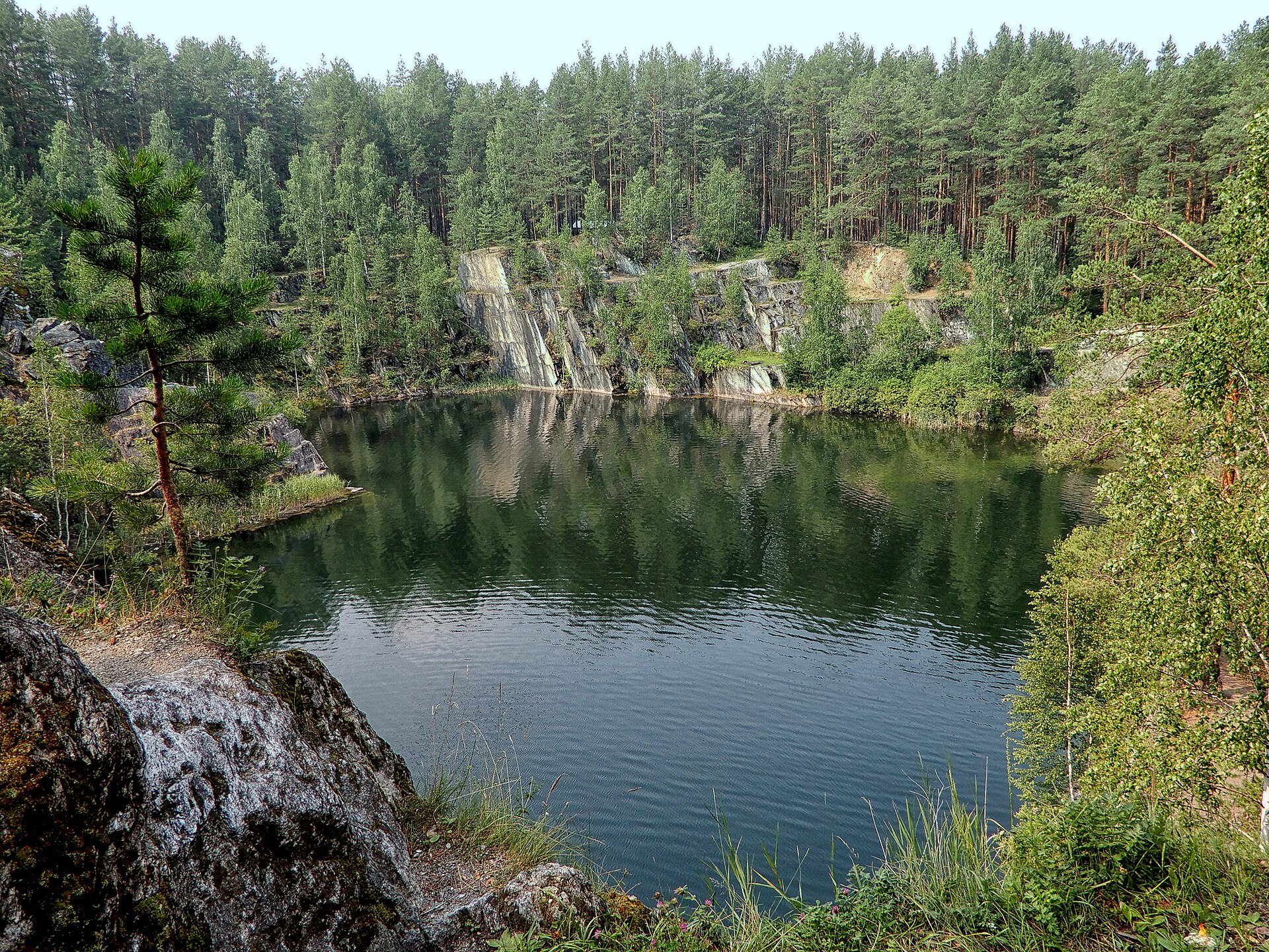 Озеро Тальков камень